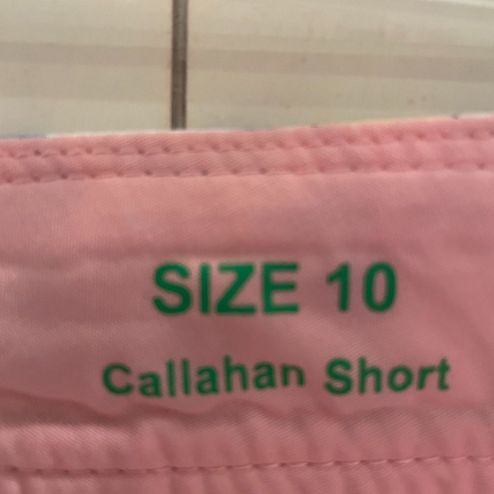 Lilly Pulitzer Callahan Nautical Sailboats Shorts Get Nauti Blue Size 10 - Picture 3 of 7